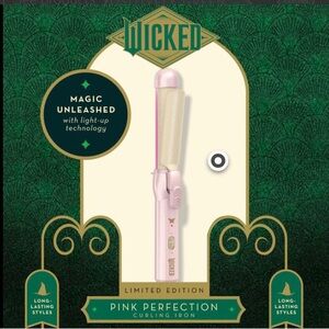 Wicked X Conair Pink Perfection Curling Iron Limited Edition